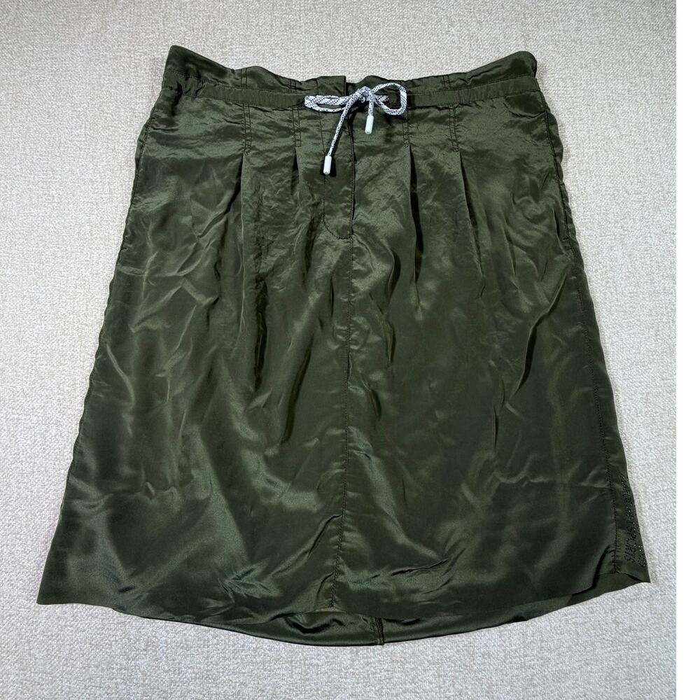 Marc Cain Sports Women XL Green Sport Skirt Athletic Casual Stretch Activewear